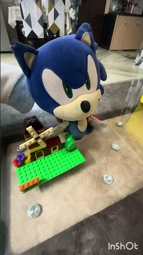Mario vs Sonic LEGO Build Battle 🧱⚡ | Sonic DESTROYS Mario’s Build!