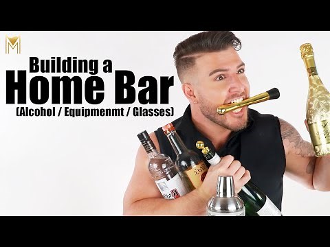 Everything You Need for a Perfect Home Bar | Must-Have Bar Tools & Liquor Essentials!