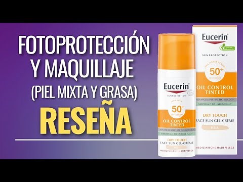 EUCERIN|OIL CONTROL TINTED SPF 50+|PROTECCIÓN SOLAR CON COLOR|PIEL MIXTA Y GRASA