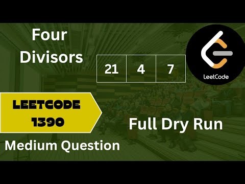 Four Divisors | Leetcode 1390 | Step by step solution for naive to optimal | Easy explanation