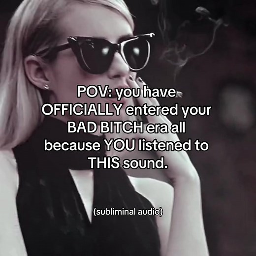 Subliminal Audio for Your Bad Bitch Era