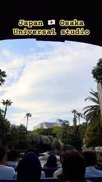 Jurassic park ride in Universal studios #universalstudios #japan #travelshorts Japan #osakajapan