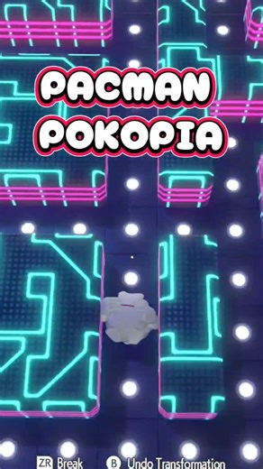 Pac-Man Arcade Maze Built in Pokopia – Nintendo Switch 2
