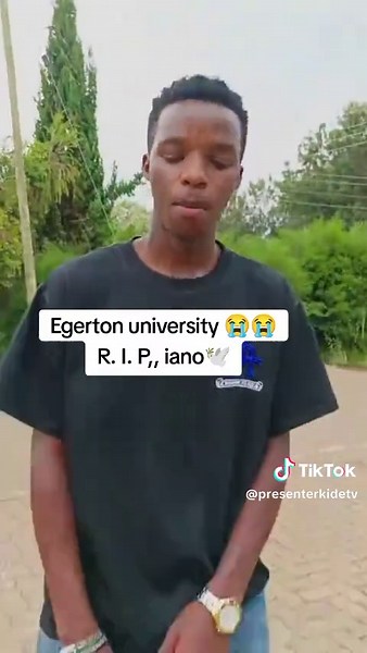 Egerton University Mourns Student's Tragic Death