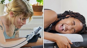 Getting Tattooed For The First Time | I've Never Tried