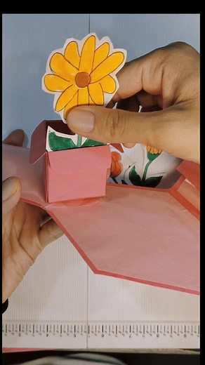 DIY Pop Up Flower Card Tutorial | Scrapbooking