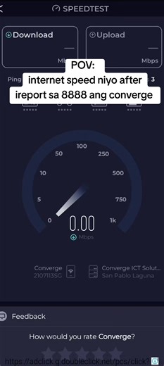 Improve Your Internet Speed by Reporting to Converge 8888
