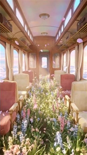 🌸 DREAM: Cloud Meadow Train Car #arcade #dream