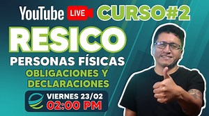 1.8K views · 126 reactions | #2 CURSO RESICO DECLARACIONES FACTURAS OBLIGACIONES SAT GRATIS #contafiscalasesorias #SAT #RESICO #cursos #GRATIS #fyp | Conta Fiscal Asesorías | Facebook