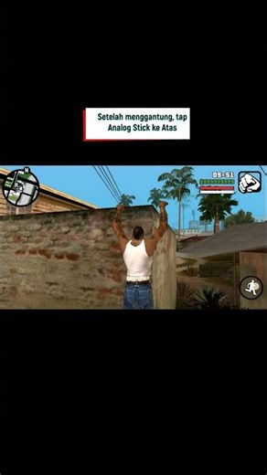 Bagaimana cara Memanjat di GTA SA versi Mobile (Android) #gta #sanandreas #mobileversion #shorts