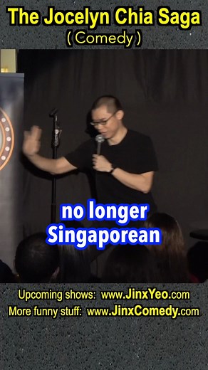 425K views · 2.1K reactions | Jinx Yeo jokes about the #JocelynChia saga ... Catch Jinx Yeo perform comedy - https://JinxYeo.com ... More funny videos at Jinx Yeo Comedy #Singapore #Malaysia #ComedyCellar #standupcomedy #comedyreels #standupcomedian #comedyvideos #comedy #comedyclub #comedyshow #comedynight #standup | Jinx Yeo Comedy | Facebook