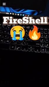 My PC’s burning 😭🔥!#tech #new #shorts #powershell7
