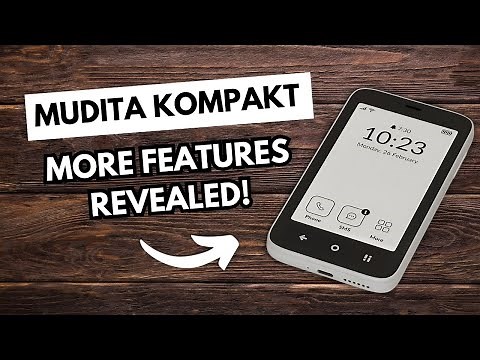 The Mudita Kompakt is Compact! | More feature revealed