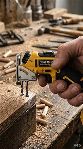 Miniature Tool Drilling Hardwood! 😱 Tiny Drill, Big Power #shorts #diy #craftsmanship