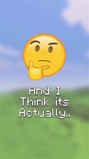 The secret Minecraft logo #minecraft