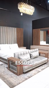 Your room deserves main character energy. ✨ The Monza 3-Piece Bedroom Suite brings effortless elegance with a plush beige padded headboard and two sleek pedestals. Want more? Add the Monza Footend Couch, Box Base or Dressing Table with Mirror (sold separately) and build your dream setup. Featured Monza 3pce Bedroom R 34,999 Shop online www.essopshome.co.za #EssopsHome #Furniture #HomeDecor #InteriorDesign #BedroomSuite | Essops Home