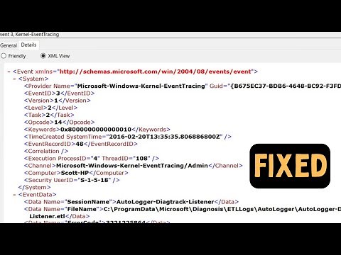 How To Fix Kernel Event Tracing Error 0XC0000035 On Windows 11