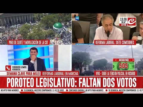 Néstor Pitrola: "Es inadmisible que semejante reforma se trate de manera express"