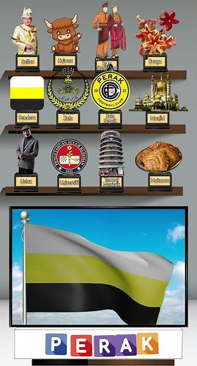 Simbol 01 Negeri Perak #benderamalaysia
