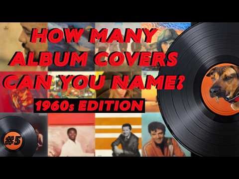 Guess the album - 1960's edition #5 - 50 album covers with text removed - how many can you name?
