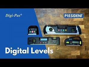 Digipas Digital Levels Overview (DWL 80E, DWL 90Pro, DWL 200, DWL 280Pro)