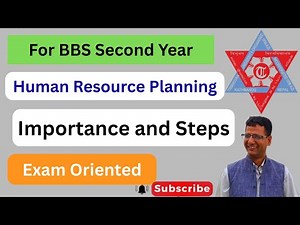 Concept of Human Resource Planning
