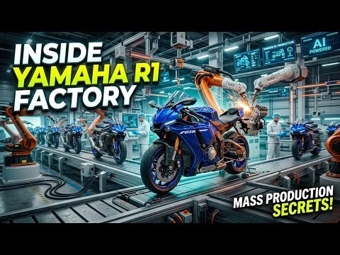Inside Yamaha R1 Factory – How $20,000 Super Bikes Are Mass Produced! 🏍️🔥