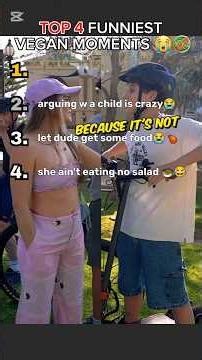 TOP 4 FUNNIEST VEGAN MOMENTS 😭🥗