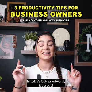 11 reactions · 28 shares | Team Galaxy creator Miranda Morey shares three productivity tips for small business owners with Galaxy S23 Ultra, S Pen and Google Meet. | Samsung Business USA | Facebook