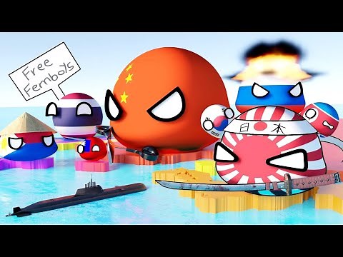 Normal Day in East Asia (Countryballs)