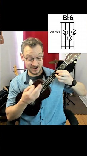 Ukulele Bb Chord Made EASY! (Beginner Hack)