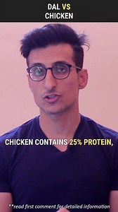 253K views · 3.5K reactions | Dal Vs Chicken : Protein Comparison |...