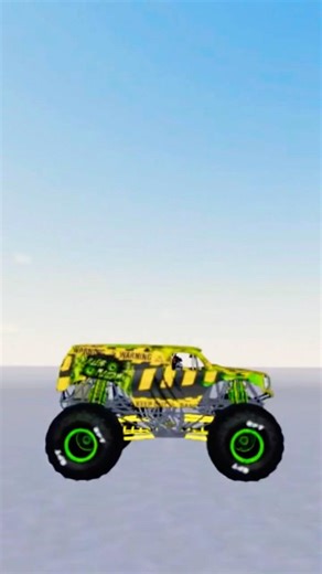 Here comes this toxic ￼ ￼zombie ￼robot￼#monsterjam #monstertruck #roblox #robloxshorts