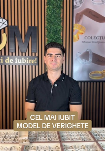 Verighete Eclipse din aur galben cu cruciulita 🌙❤️☀️ Modelul Eclipse din aur galben este creat pentru cuplurile care isi doresc verighete cu o semnificatie profunda, unde iubirea si credinta se imbina intr-un design elegant si atemporal. Cruciulita discreta transforma aceste verighete intr-un simbol al legamantului sfant al nuntii. Detalii tehnice: \t•\tModel: Eclipse \t•\tMaterial: aur galben \t•\tLatime: 5 mm pentru dama / 4,5 mm pentru barbat \t•\tDesign echilibrat, confortabil pentru purtar