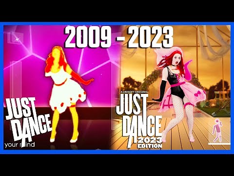 JUST DANCE EVOLUTION - 2009 to 2023