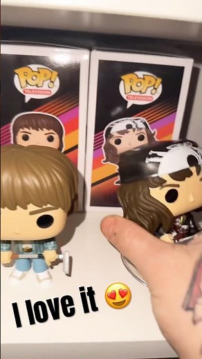 Organizing My Stranger Things Funko Pop Collection Shelf Setup❤️‍🩹 #strangerthings #netflix #funko