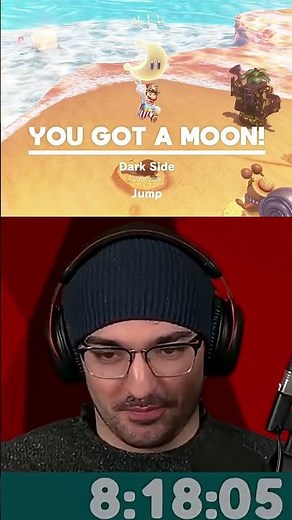 SmallAnt unlocks jump 8 hours into a Mario Odyssey Randomizer