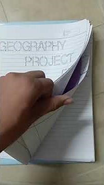 GEOGRAPHY PROJECT FILE