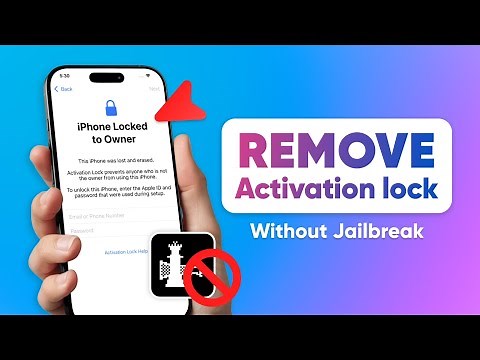 How to Remove iPhone Activation Lock without Jailbreak | 4 Ways | 2025