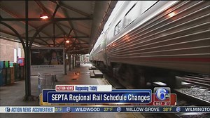 SEPTA makes more changes to Regional Rail schedules