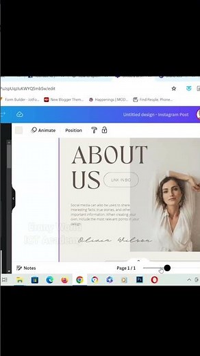 How to Zoom in or zoom out in Canva #canvatutorial #canvasclasses