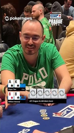 Can Kassouf Hold In The EPT Prague Main Event? #eptprague