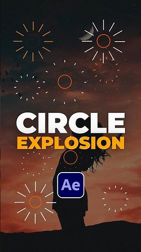Make Exciting Circle Accent Explosions in After Effects #tutorial