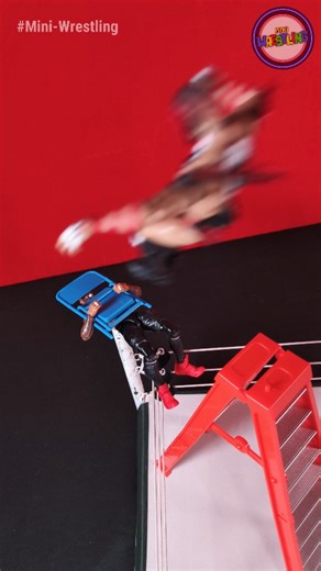 Mini-Wrestling on Instagram: "I love wrestling spots #wweraw #wwefigures #wwecollectors #actionfigure #reels"