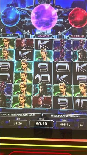 Terminator slot machine bonus round