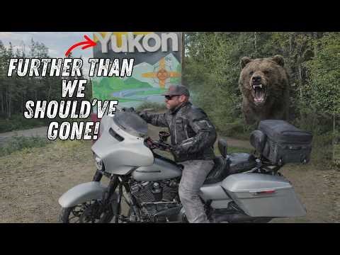 Harley Touring Bikes in One of North America’s Wildest Regions! Yukon Territory!