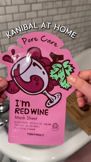 KANIBAL AT HOME: an exclusive new series where we show you how we use the shop’s bestselling products at our own house! This month: a wind-down routine with a Red Wine sheet mask, a book, and a bath 🛁