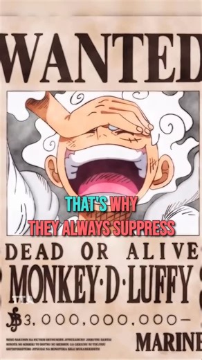 ToonTrekAvir on Instagram: "Why Luffy’s Bounty Is Still Low? One Piece Theory He attacked Enies Lobby and Impel Down, burned the World Government’s flag, yet his bounty is still suppressed. Does Imu actually see him as a real threat? This video explores Luffy’s bounty, the hidden truth behind it, and the Joy Boy theory. A must-watch for every One Piece fan! #luffy #onepiece #zoro #LuffyBounty #onepiecetheory imu joyboy StrawHatLuffy animeshorts opfacts WGSecrets enieslobby impeldown gear5 onepie