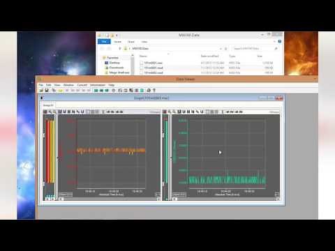 Yokogawa DAQMaster MW100 Data Viewer Software Tutorial
