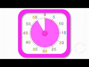 55-minute visual timer